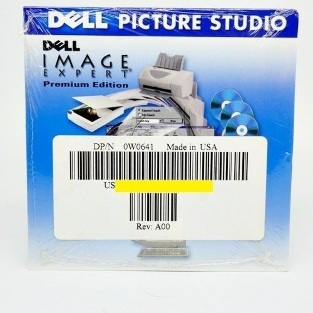 Premuim DELL Edition Image Expert 2000 CD-ROM FACTORY SEALED PC WINDOWS